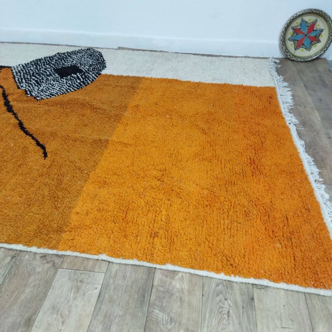 Handmade Moroccan Berber rug 313 x 215 cm