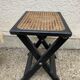 Folding stool in vintage canning