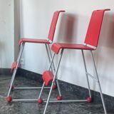 Paire de chaises hautes enfants IKEA Niels Gammelgaard 1990