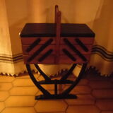 Two-coloured sewing basket