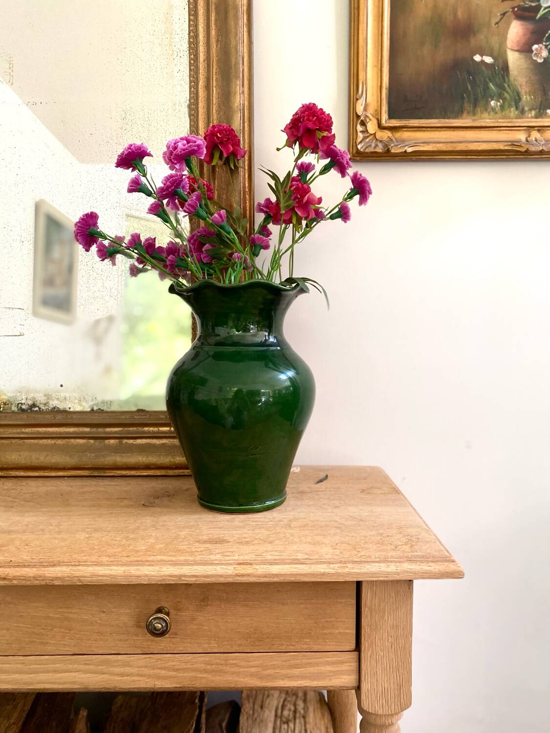 Vase en céramique ancienne Vallauris