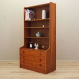 Teak bookcase, Danish design, 1960s, production: Denmark