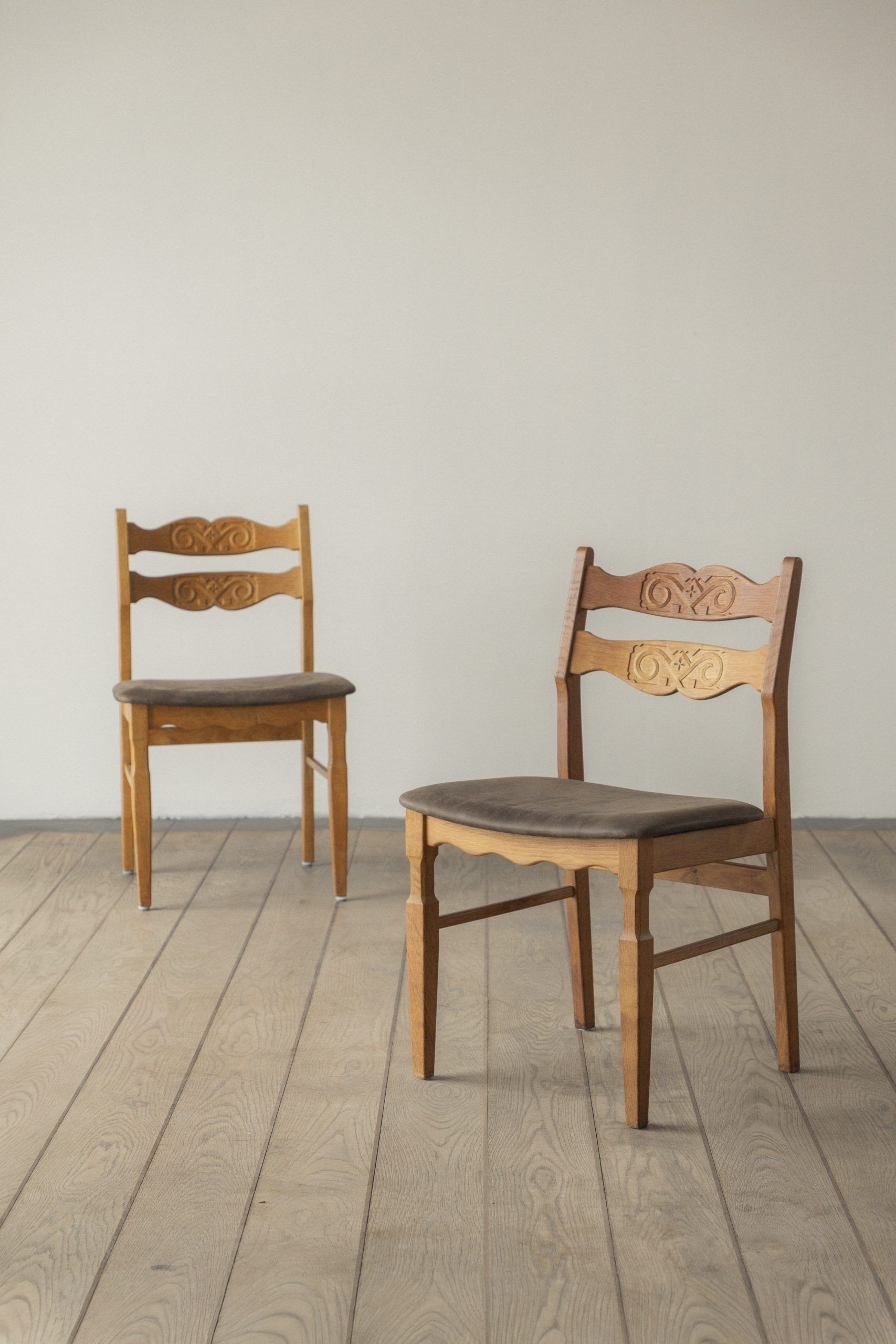 Henning Kjærnulf, dining chair (set of four)