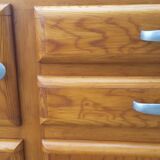 buffet Mado low, zinc or aluminum tray