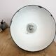 Industrial Factory Wall Lamp with Black Enamel Shade, 1960s