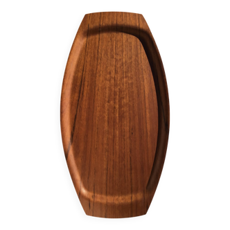 Scandinavian 60s teak veneer tray