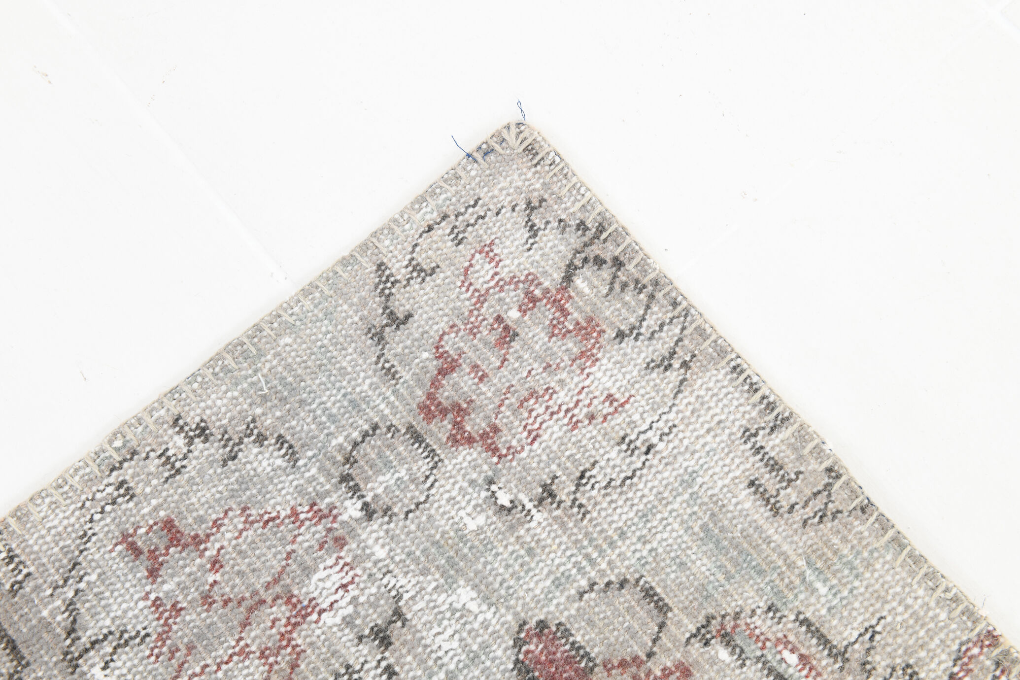 Hand-Made Wool Turkish Vintage Rug