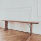 Renovated vintage bench, made of wood - 2 available, sold individually.