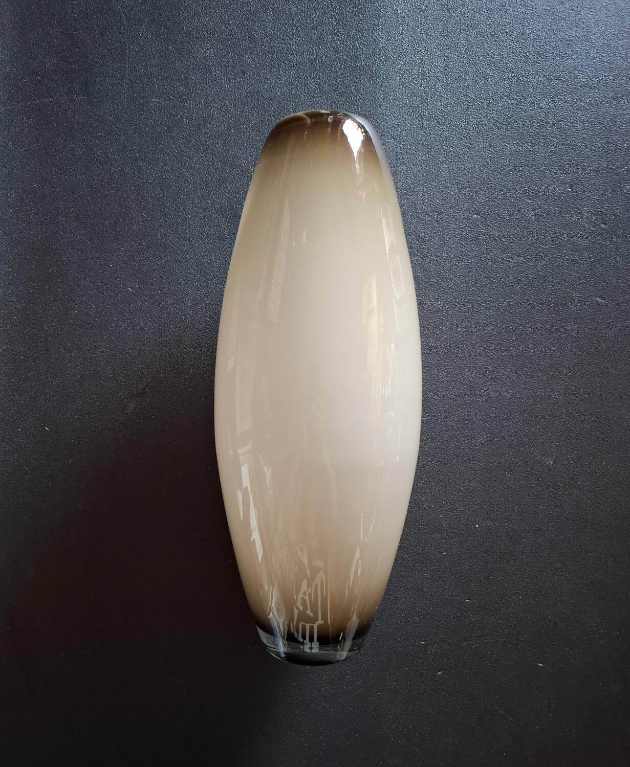 Contemporary opaline vase