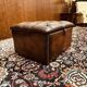 Chesterfield ottoman slipperbox