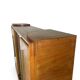 Striking Art Deco birch wood sideboard