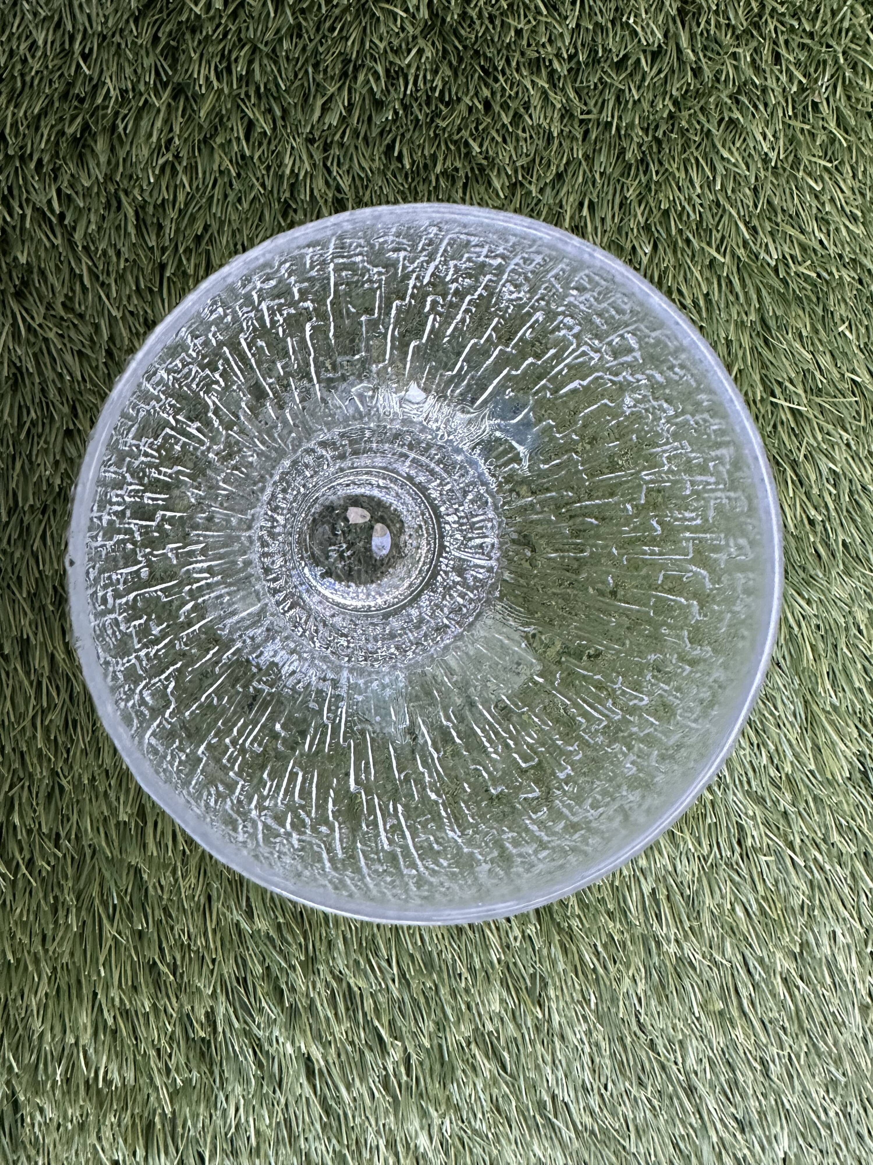 6 Finnish crystal glasses Timo Sarpaneva Kekkerit Ölkky Littala