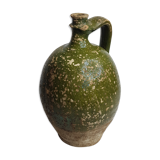 Old glazed terracotta jar, 33 cm