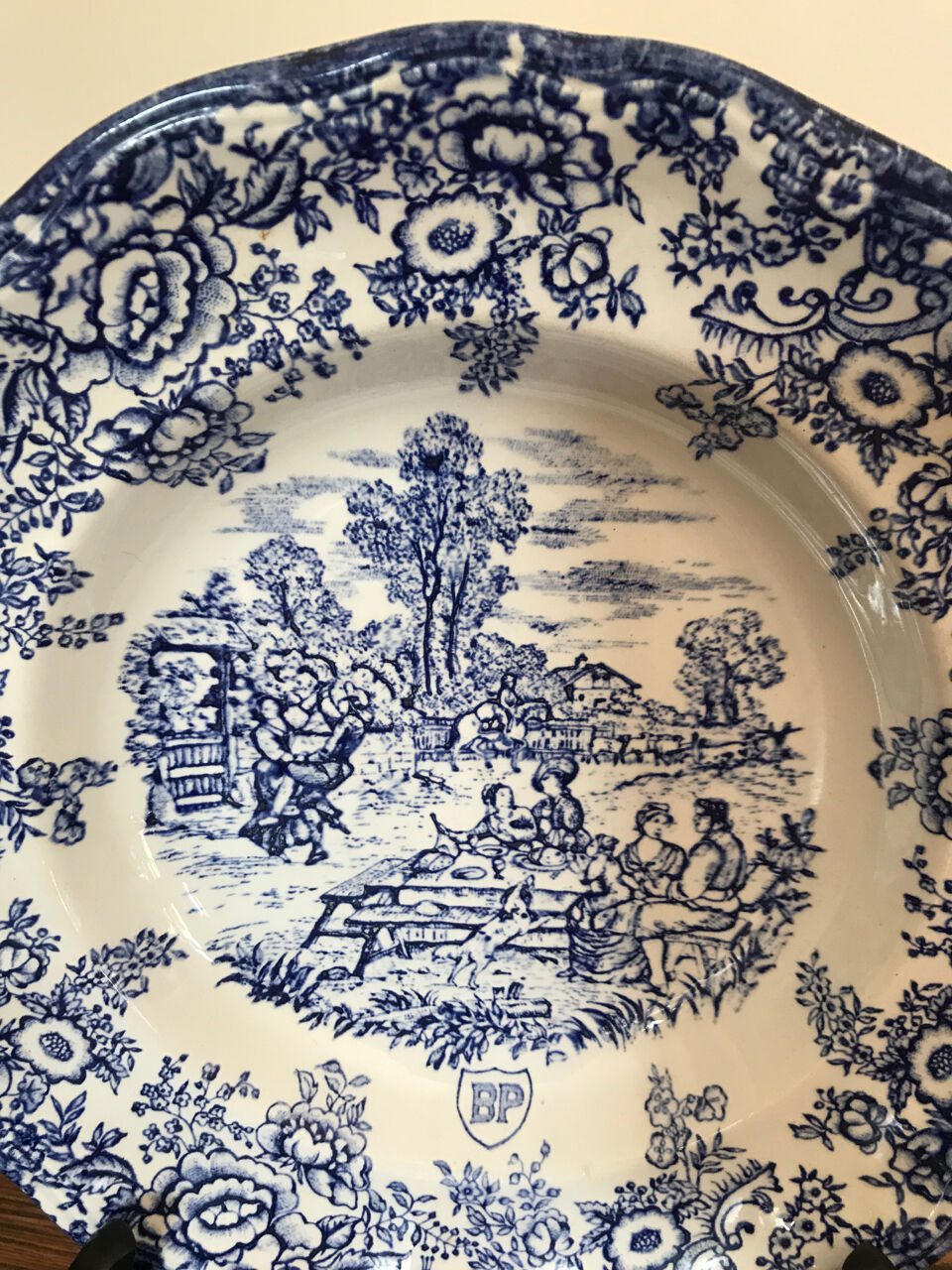 2 BP advertising plates