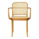 Ligna Armchair – 1950s/1960s Czechoslovakia, Bentwood Beech with New Rattan