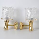 Pair of wall lights 1980