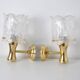 Pair of wall lights 1980