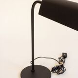 Desk lamp, reading light in black metal, Amilux, 1960s