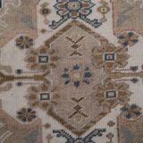 Vintage Turkish Oushak Rug Handwoven 91x156 cm