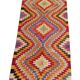 Turkish kilim rug,328x164 cm