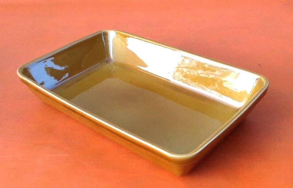 3 rectangular oven dishes BCI (Bretagne Céramique Industrie)