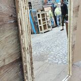 Burmese teak mirror