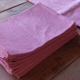 Tablecloth with 12 damask napkins