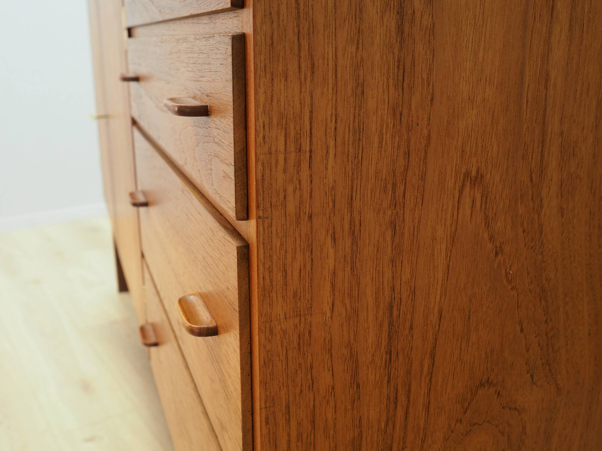 Teak highboard, Danish design, 1970s, production: Denmark