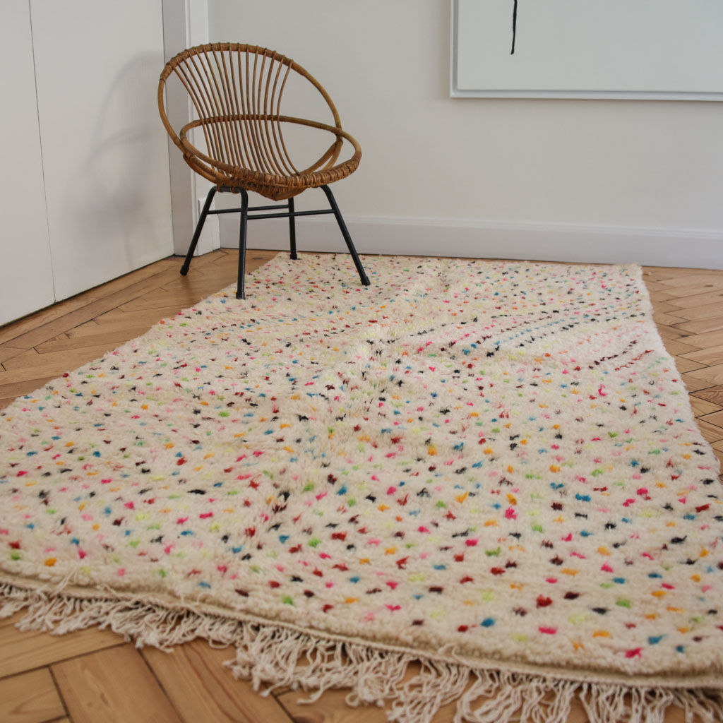 Carpet multicoloured weight azilal 122x220cm