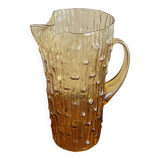Large amber pitcher