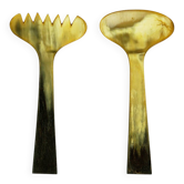 Salad servers Hagenauer Horn from Vienna