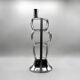 Modernist cast aluminum candle holder • 1980