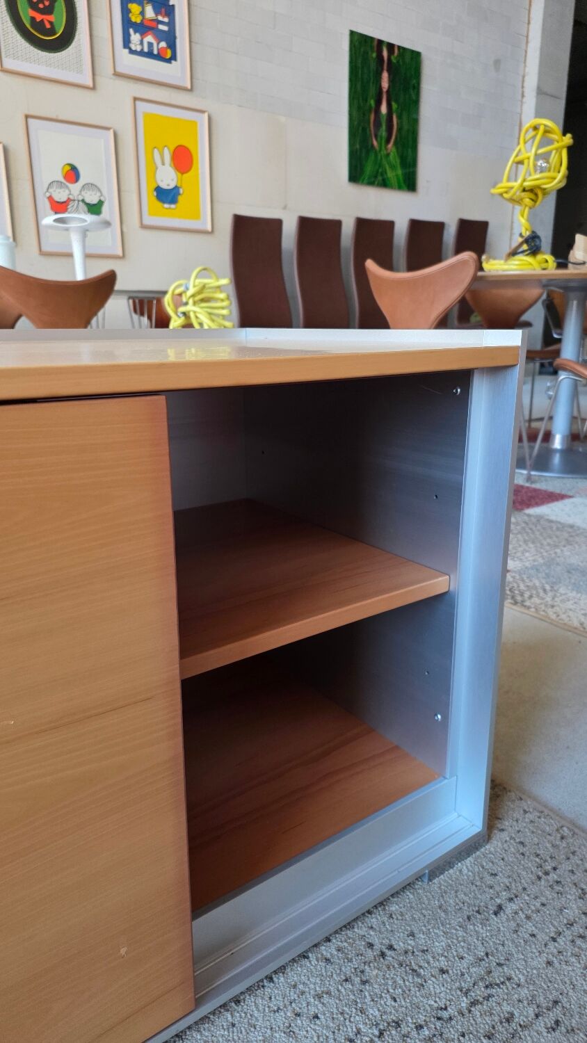 Antonio Ceterrio Spatio Dresior Vitra Aluminium wood dresior