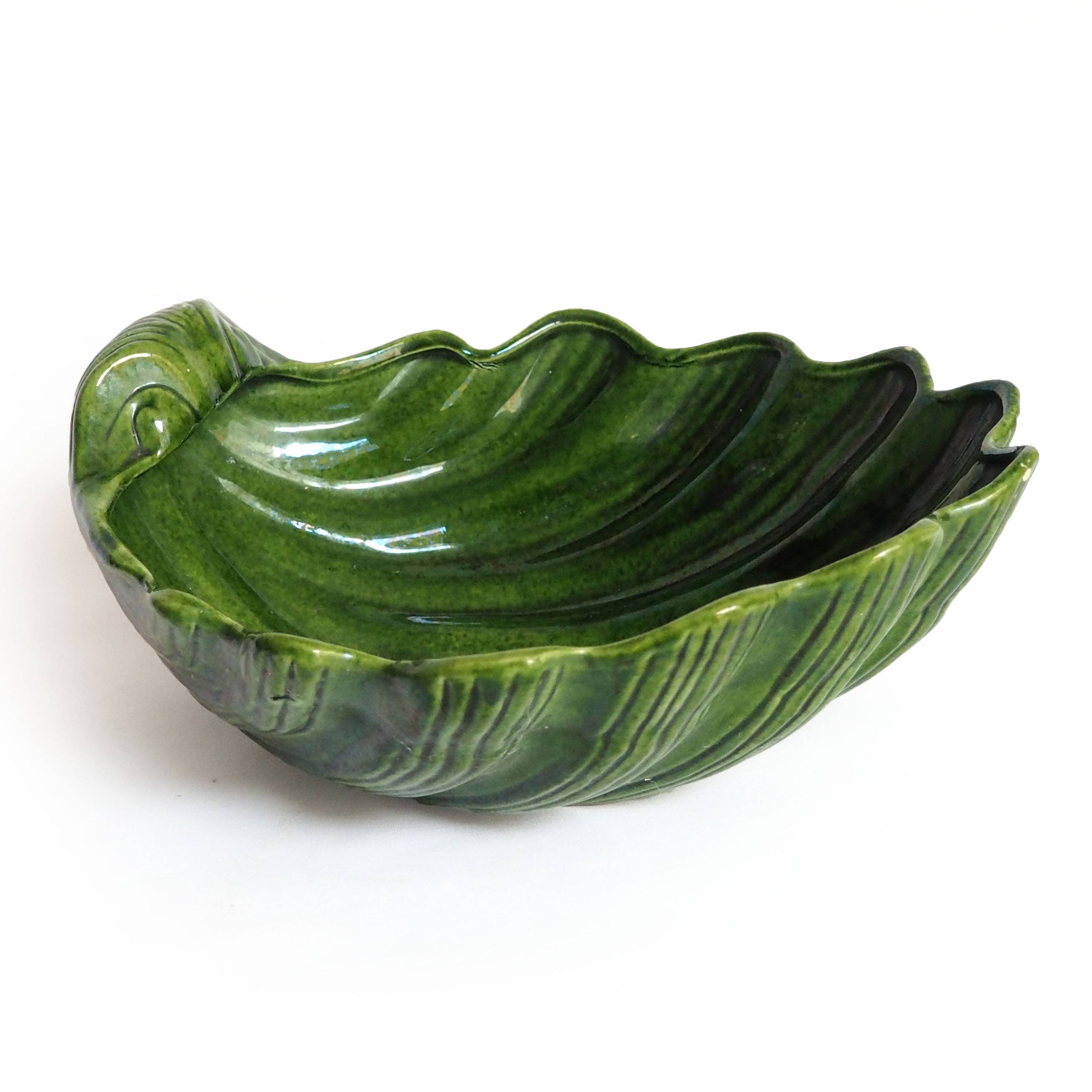 Saladier bénitier vert