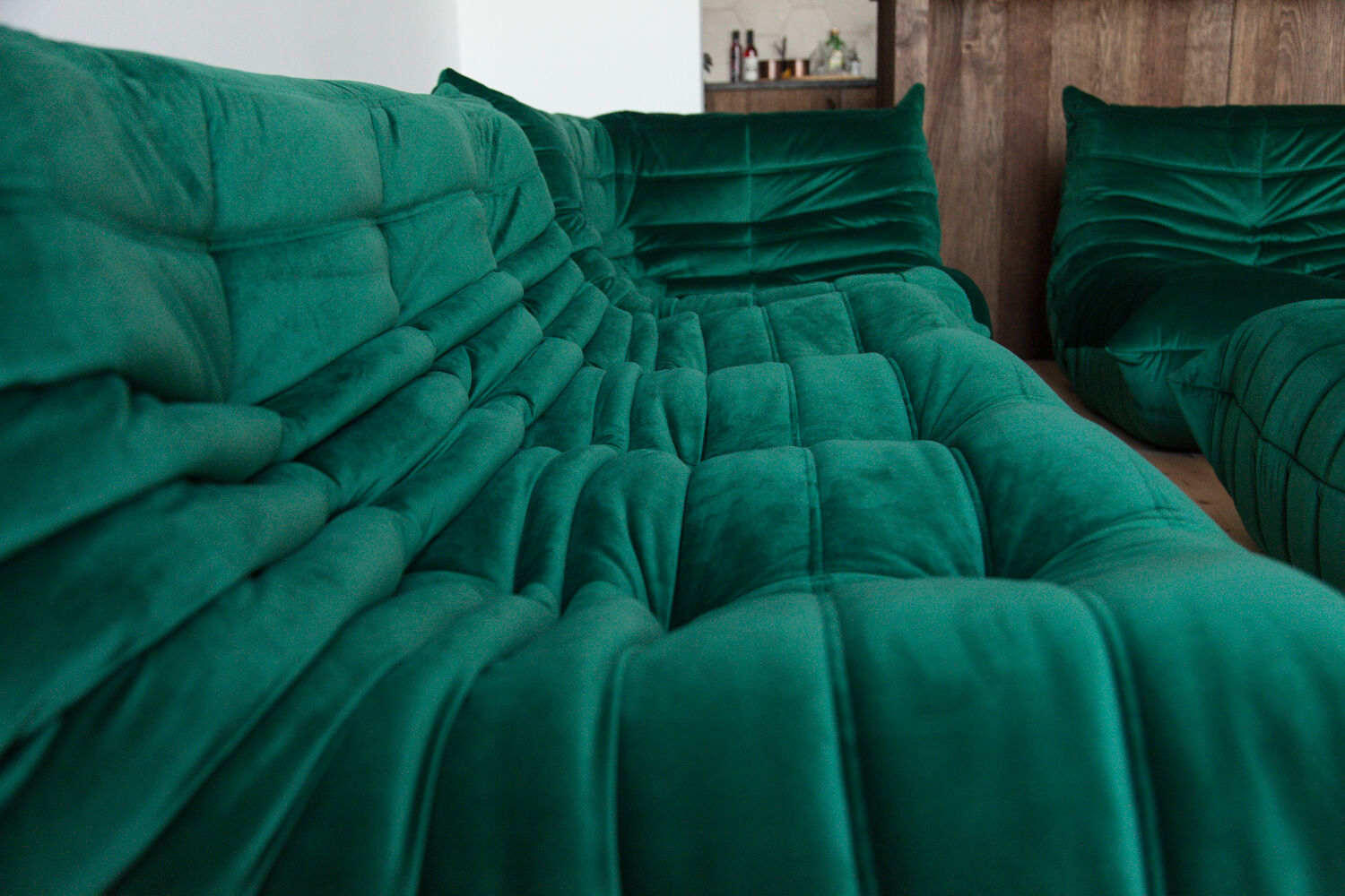 Set "Togo" model designed by Michel Ducaroy 1973