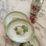 Digoin Sarreguemines plates