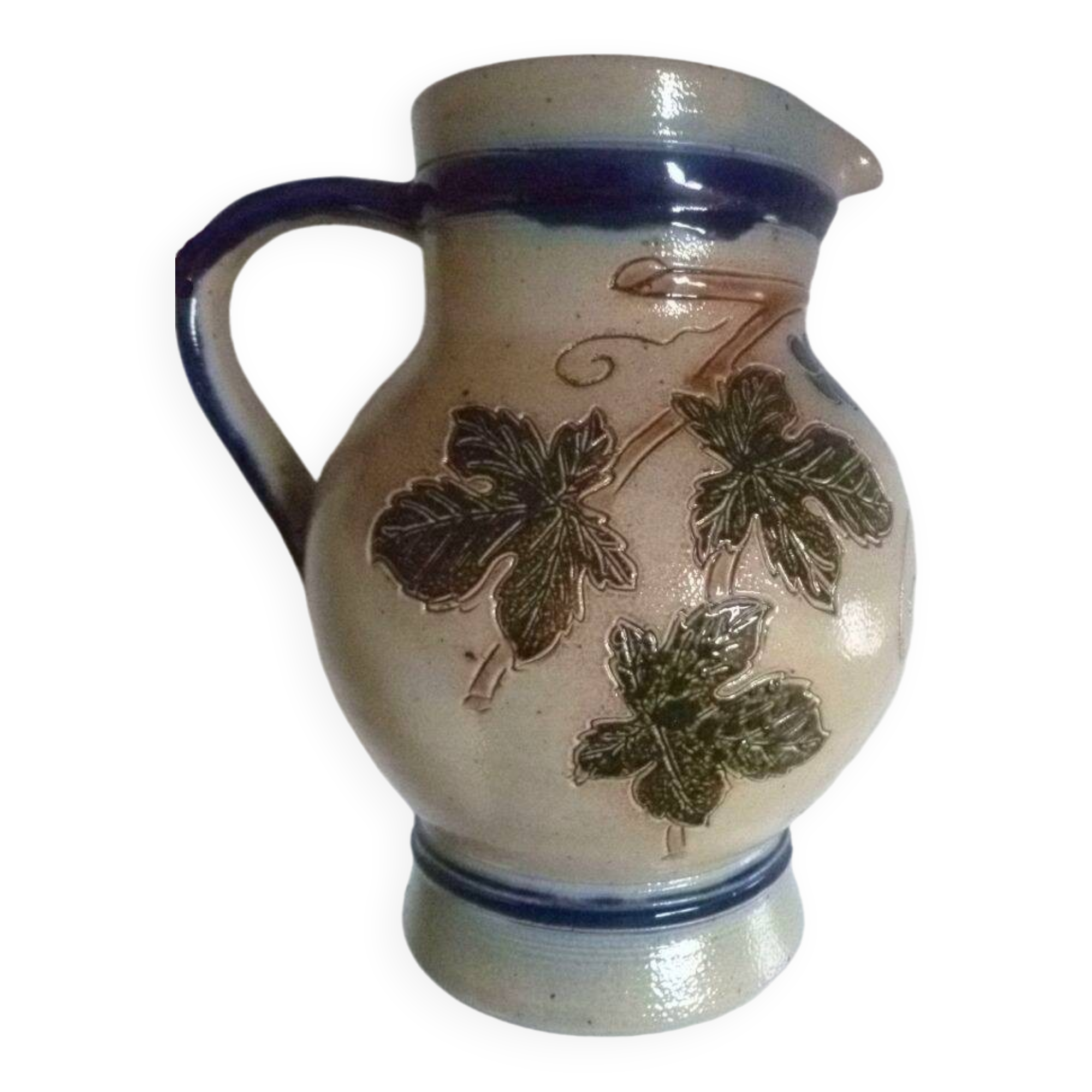 Alsace stoneware jug Roger Schmitter Betschdorf