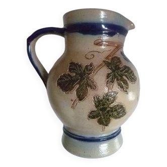 Alsace stoneware jug Roger Schmitter Betschdorf