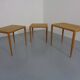 Danish Oak Nesting Tables by H.W. Klein for Bramin, 1960s, Set of 3