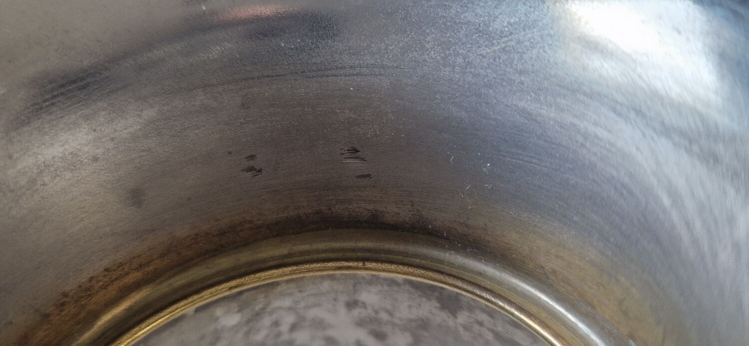 Cut crystal carafe and silver-plated metal – Victorian / Napoleonic III style