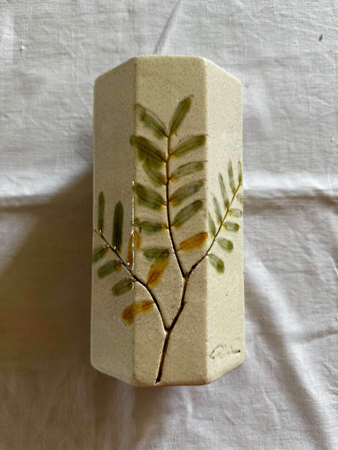 Raymonde Leduc ceramic vase