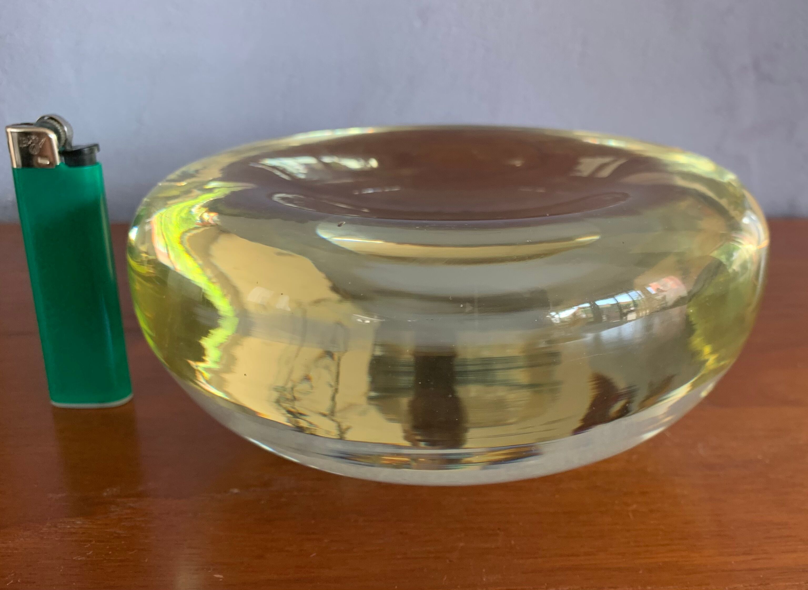 Empty very thick glass pockets Charles Schneider