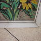 Oil painting on canvas with flowers