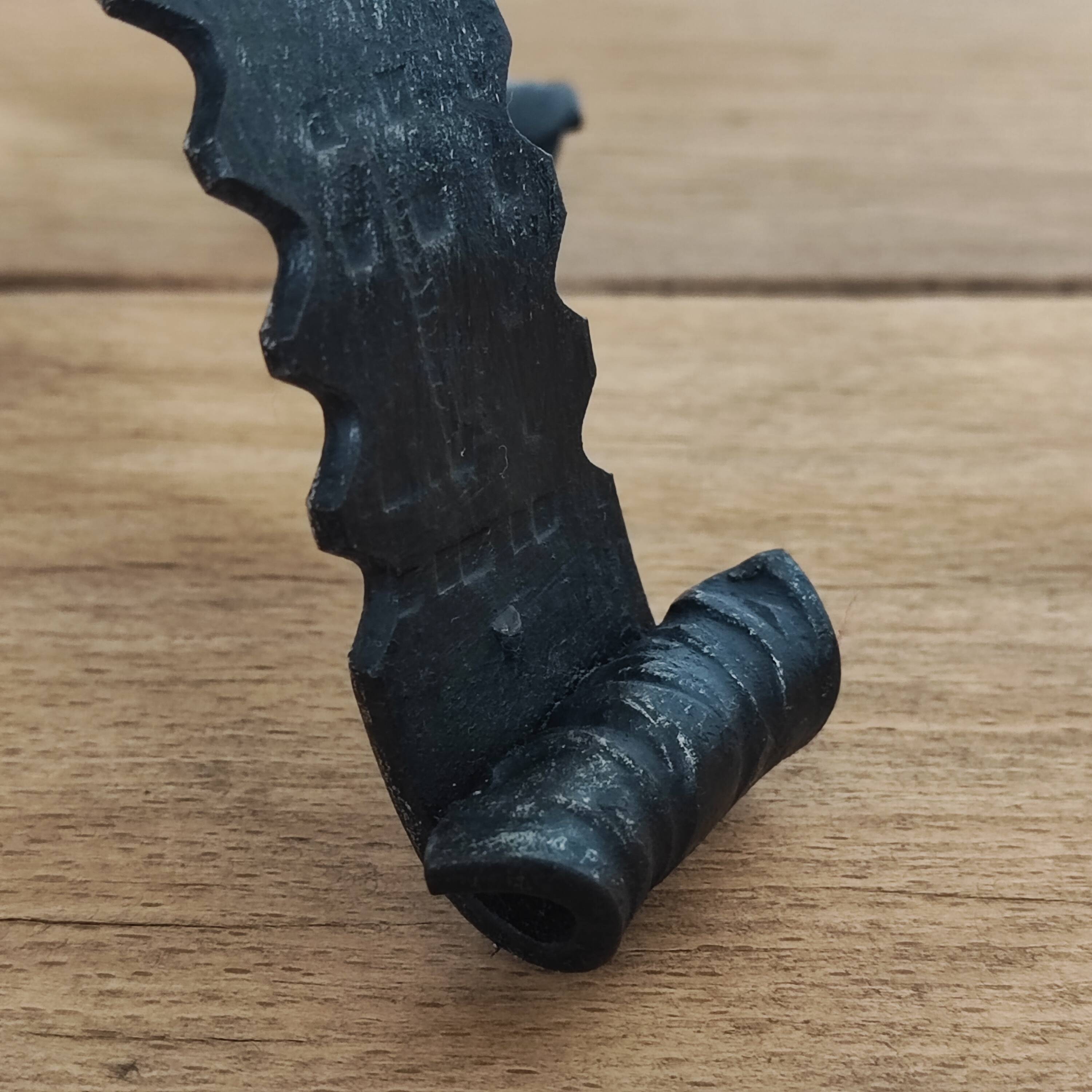 Pair of brutalist candlesticks