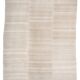 Tapis Kilim surdimensionné beige et crème 8x10, 234x294 cm