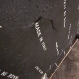 Individual leather armchair