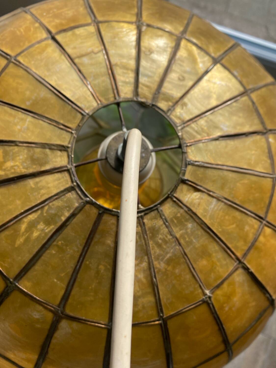 Vintage pendant light