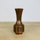 Vintage 70s Scandinavian brass vase