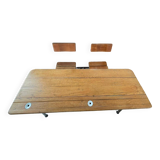 Double school desk