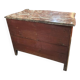 Louis XV period commode with violet wood veneer.